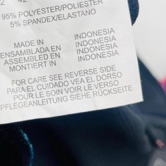 SWIM SOLUTIONS WOMENS PRINTED TIERED HALTER TANKINI TOP swimwear, New 10 - Picture 12 of 13